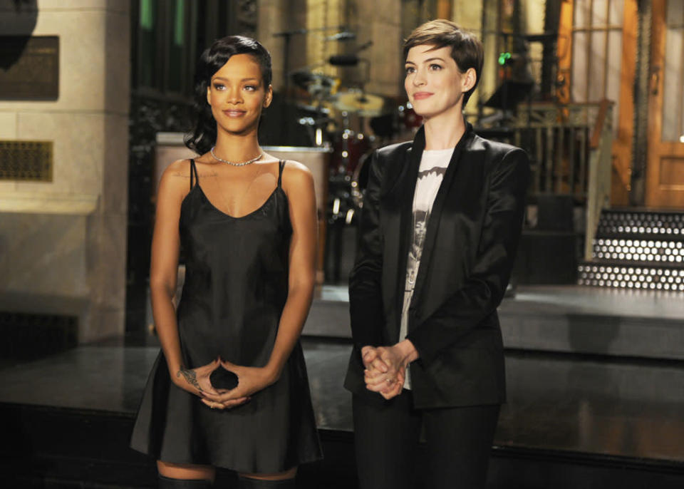 "Saturday Night Live" -- Anne Hathaway / Rihanna