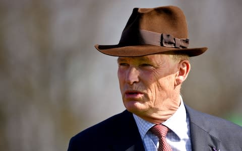 John Gosden says the generation of fine-boned wiry Englishmen is 'moving on' - Credit: PA