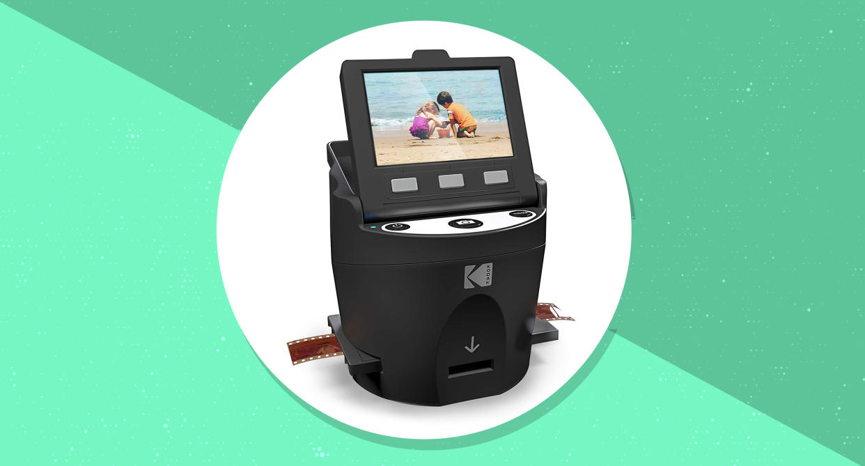 The popular scanner turns all of your memories into digital files in seconds — and it's on sale for a ridiculously low price. (Photo: Amazon)