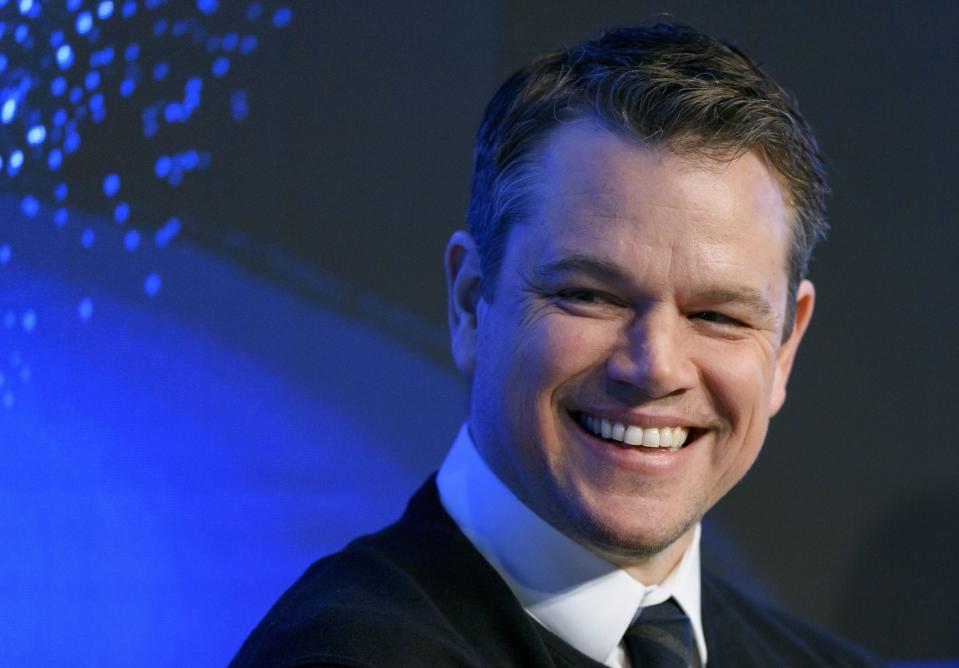 Matt Damon calls for a focus on safe drinking water for all.