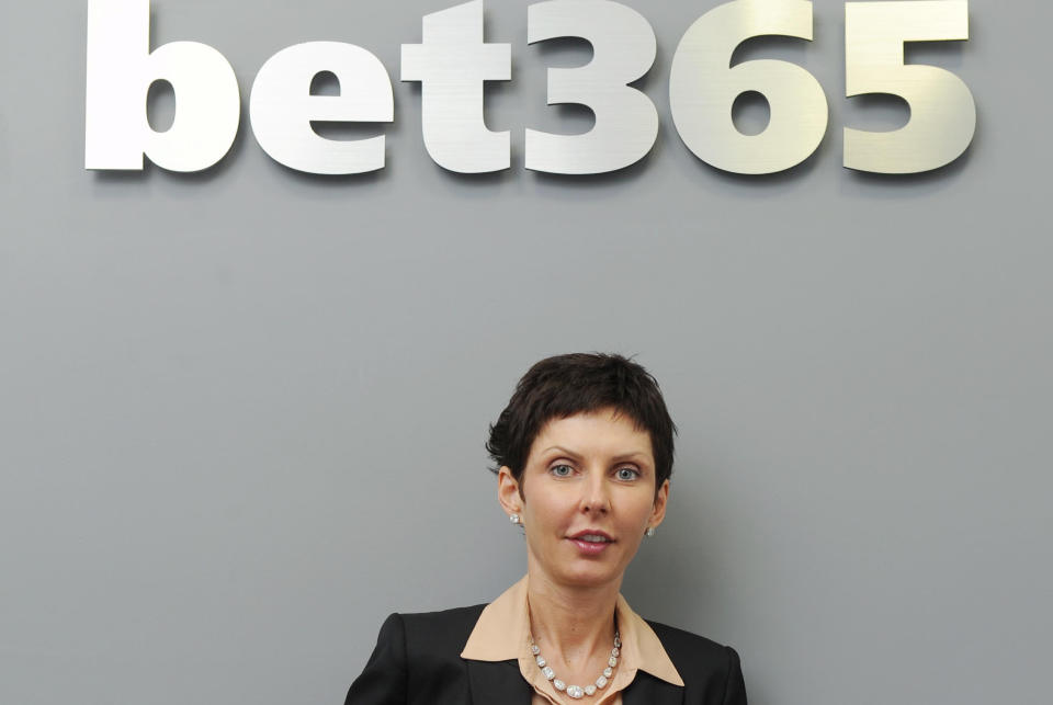 Bet365 CEO Denise Coates is now the highest-paid executive in the whole of the UK. Photo: PA