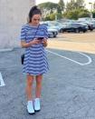 "Let's explore," Jinger's husband, Jeremy Vuolo, captioned this adorable photo of the TLC star wearing a short dress and sneakers.