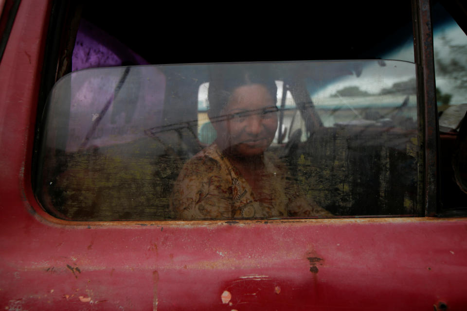 A customer outside a local market in El Tigre, Venezuela, on June 2. (Photo: Ivan Alvarado/Reuters)