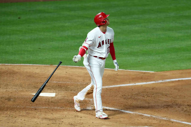 Men Los Angeles Angels Shohei Ohtani White Home Run Derby 2021 All