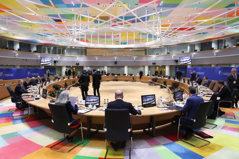 Cumbre europea en Bruselas, en diciembre de 2023 (Archivo) 