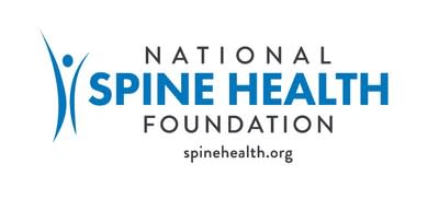 National Spine Health Foundation (spinehealth.org) is a non-profit, patient-focused 501(c)(3) dedicated to improving spinal health care through research, education, patient advocacy and community. We are dedicated to proving what works, driving innovation, and supporting patients on their journey to spinal health. Our educational resources and research studies empower patients with knowledge and hope. (PRNewsfoto/National Spine Health Foundation)