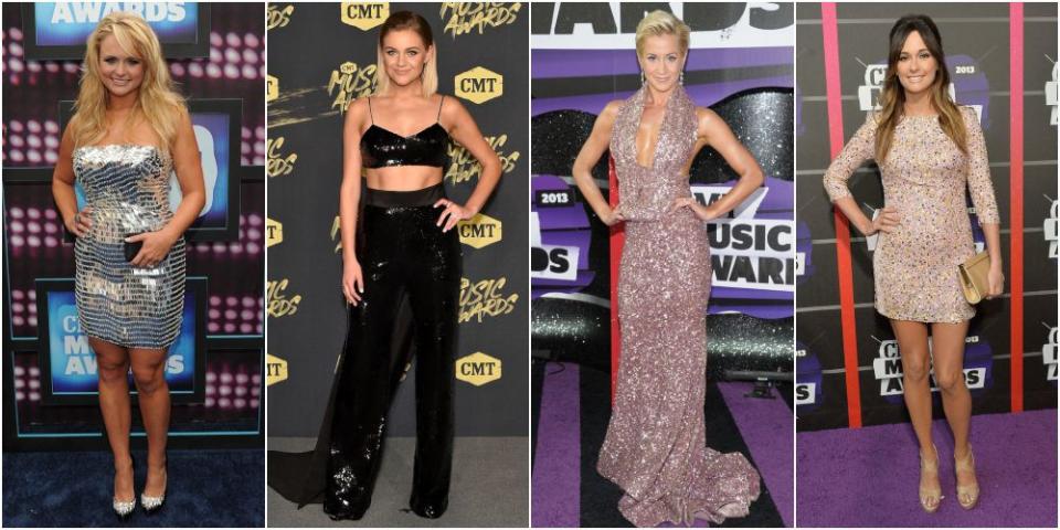 The Sparkliest CMT Awards Dresses of All Time