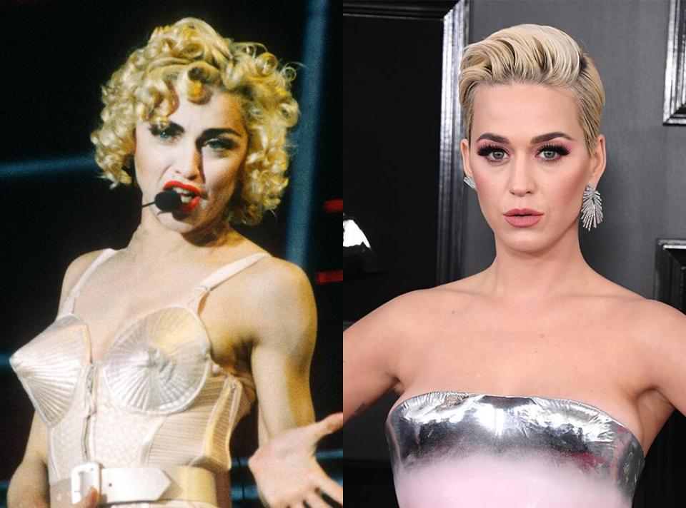 Madonna, Katy Perry