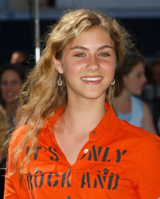 Caitlin Wachs at the world premiere of Warner Brothers' New York Minute