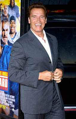 Arnold Schwarzenegger at the Hollywood premiere of Paramount Pictures' The Longest Yard