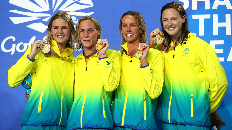 Shayna Jack, pictured here at the 2018 Commonwealth Games on the Gold Coast. 