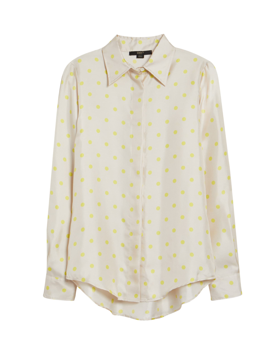 Seventy Polka Dot Silk Shirt