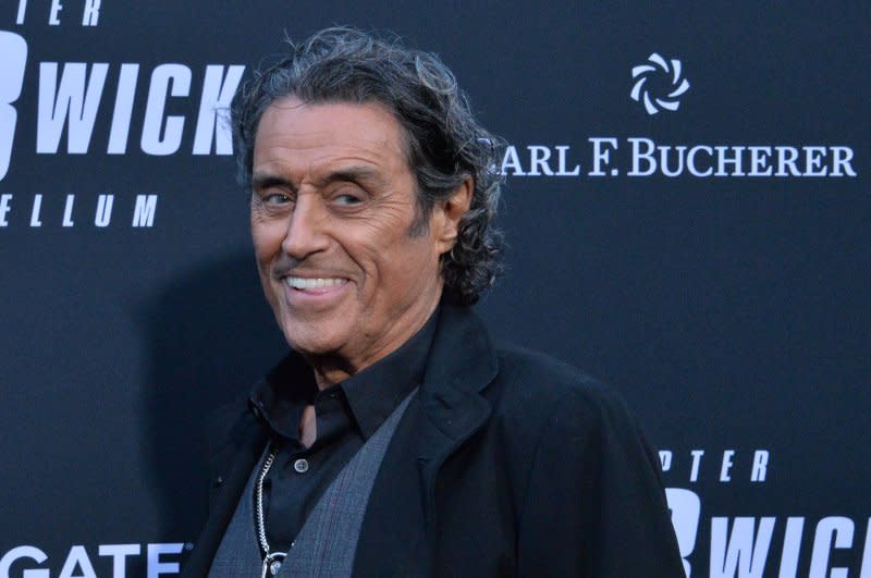 Ian McShane attends a screening of "John Wick: Chapter 3 - Parabellum" at the TCL Chinese Theatre in the Hollywood section of Los Angeles on May 15, 2019. The actor turns 81 on September 29. File Photo by Jim Ruymen/UPI