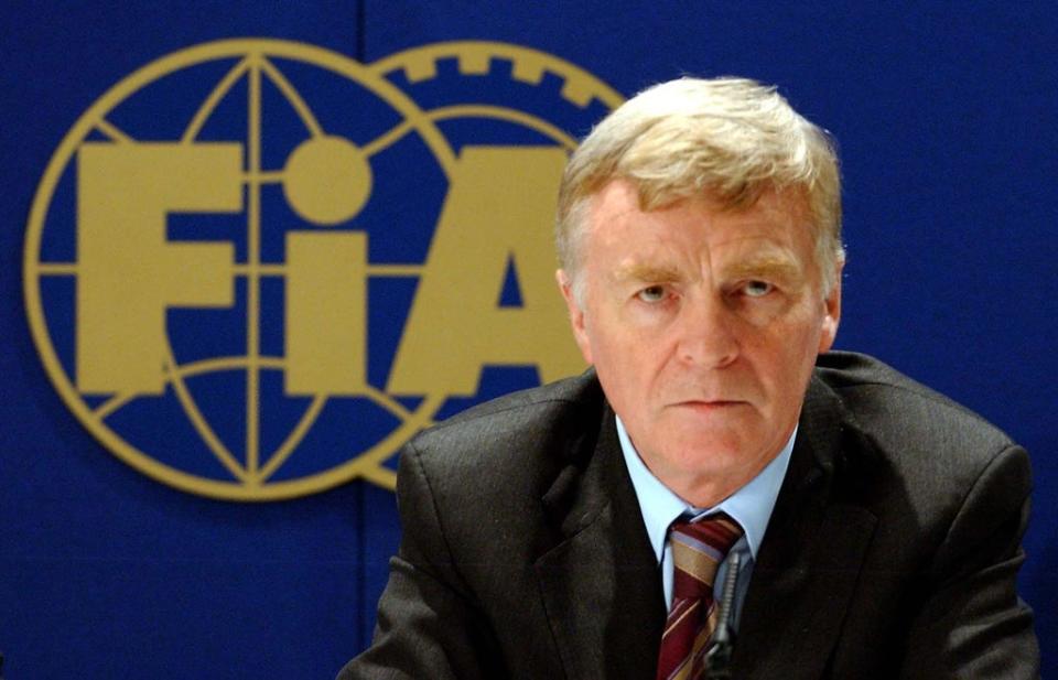 Max Mosley fue expresidente del organismo rector de los deportes de motor, FIA, durante 16 años entre 1993 y 2009 (PA)