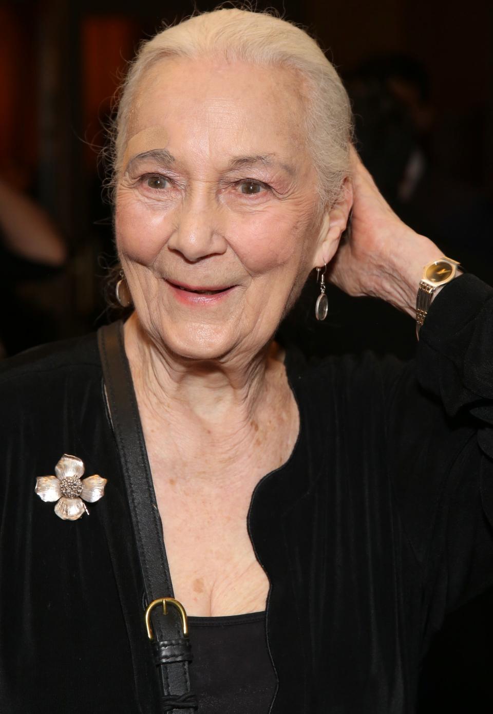 Rosemary Harris on the red carpet