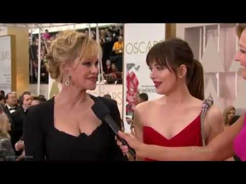 2015: When Dakota Johnson had an uncomfortable moment with her mother during a red carpet interview.