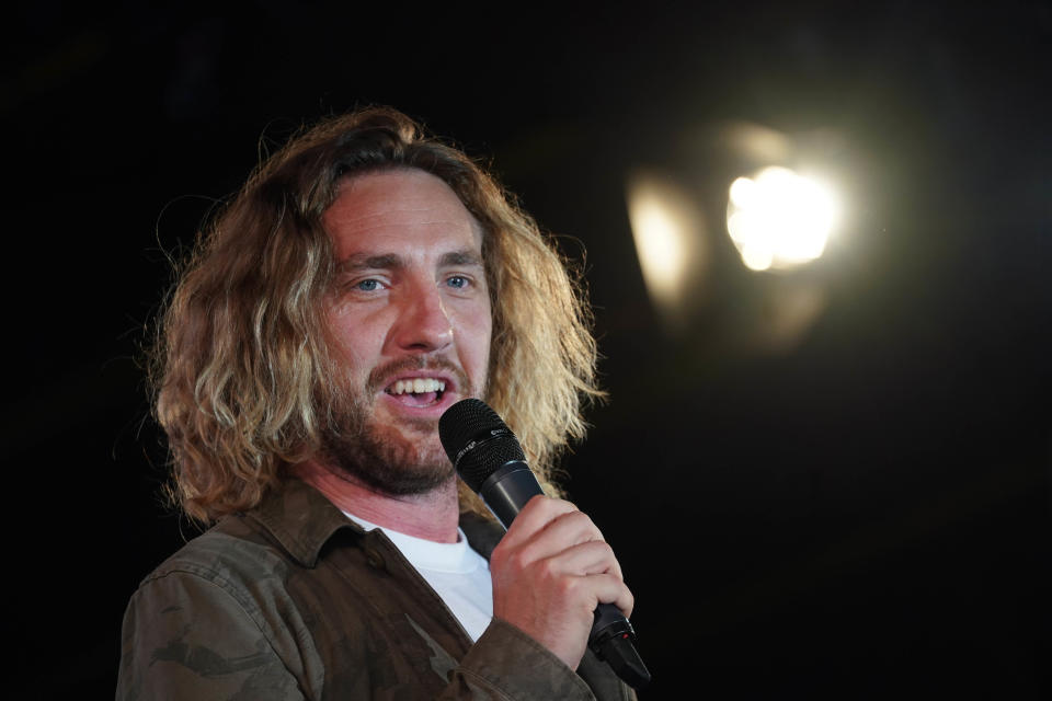 Seann Walsh performing live on the Alternative Stage at the 2017 Reading Festival. Photo date: Sunday, August 27, 2017. Photo credit should read: Richard Gray/EMPICS Entertainment