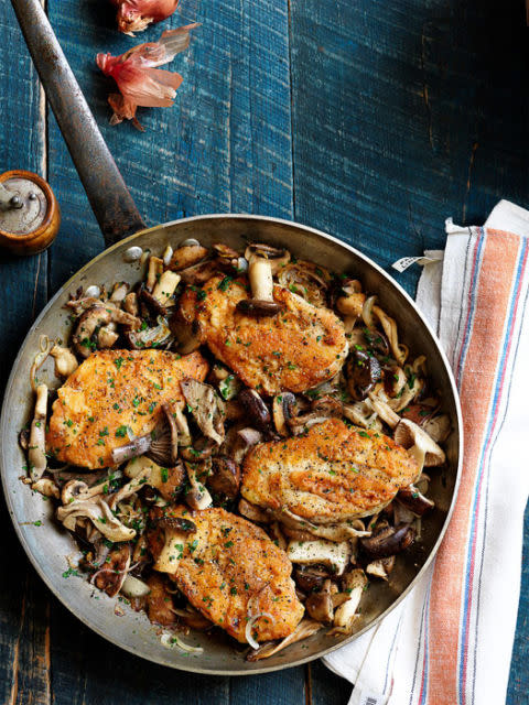 Chicken Marsala with Mushrooms