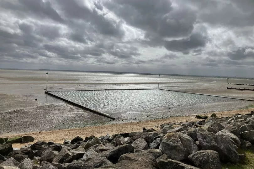 John, 76, and Sue Gunn, 77, in Shoeburyness with general views of the local area