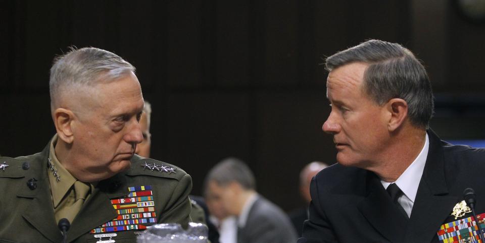 Mattis and McRaven SEAL Navy Marine Corps