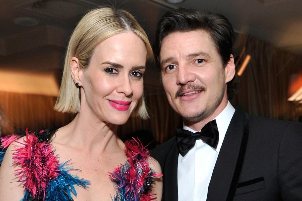 Gen Z ‘wholesome icons’ Pedro Pascal and Sarah Paulson (John Sciulli / Getty)