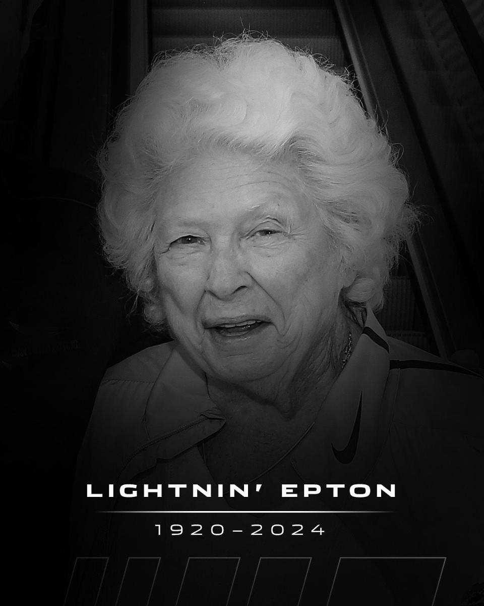 Longtime Daytona International Speedway employee Juanita “Lightnin’” Epton has died at the age of 103. The Speedway said Epton’s legacy began during the early days of NASCAR.