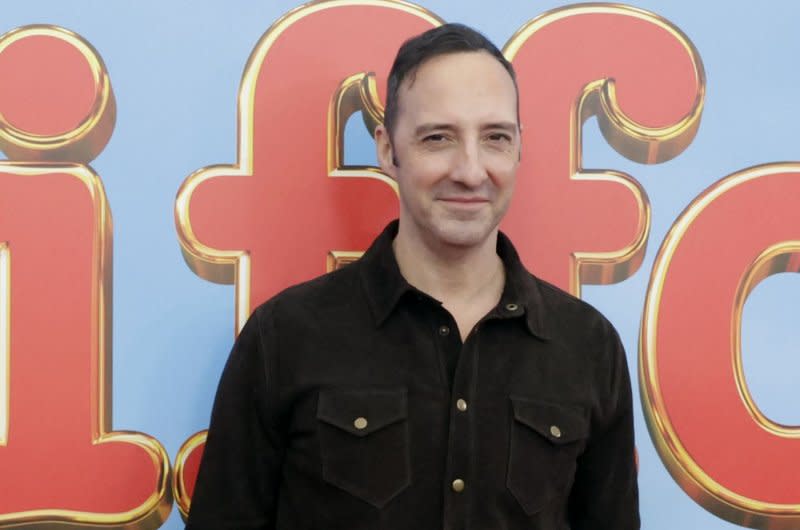 Tony Hale attends the New York premiere of "Clifford the Big Red Dog" in 2021. File Photo by Jason Szenes/UPI