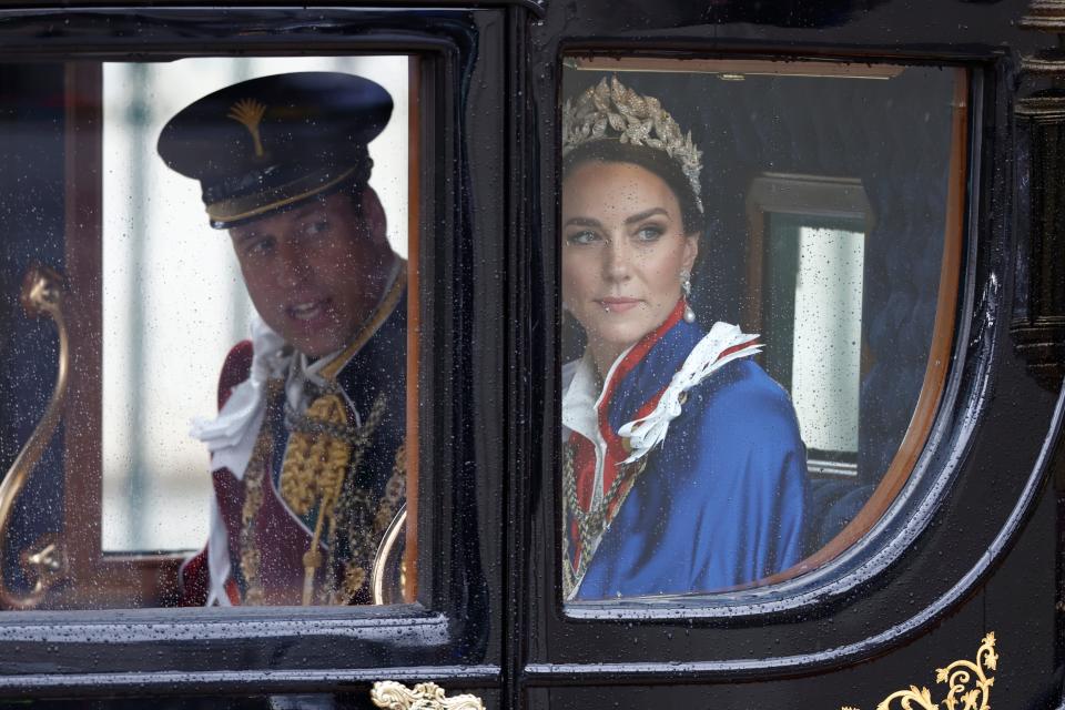 kate and william at coronation