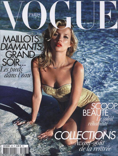 Kate Moss in French Vogue June/July 2010