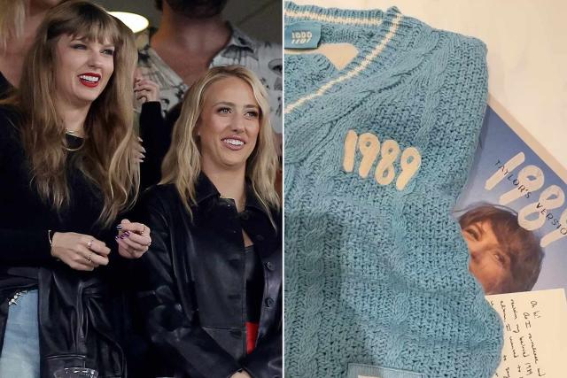 Taylor Swift Gifts Brittany Mahomes '1989' (Taylor's Version) and