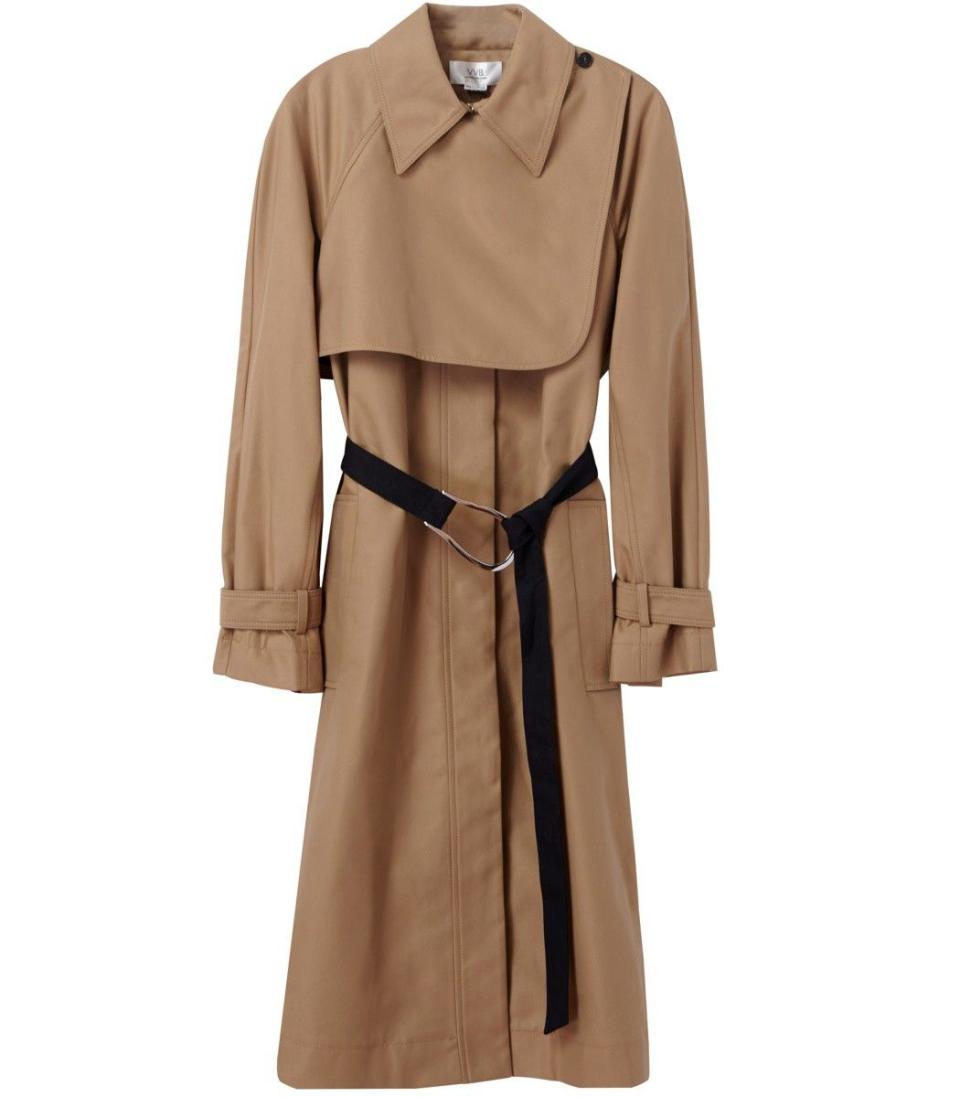 Victoria Beckham Double Faced Trench Coat