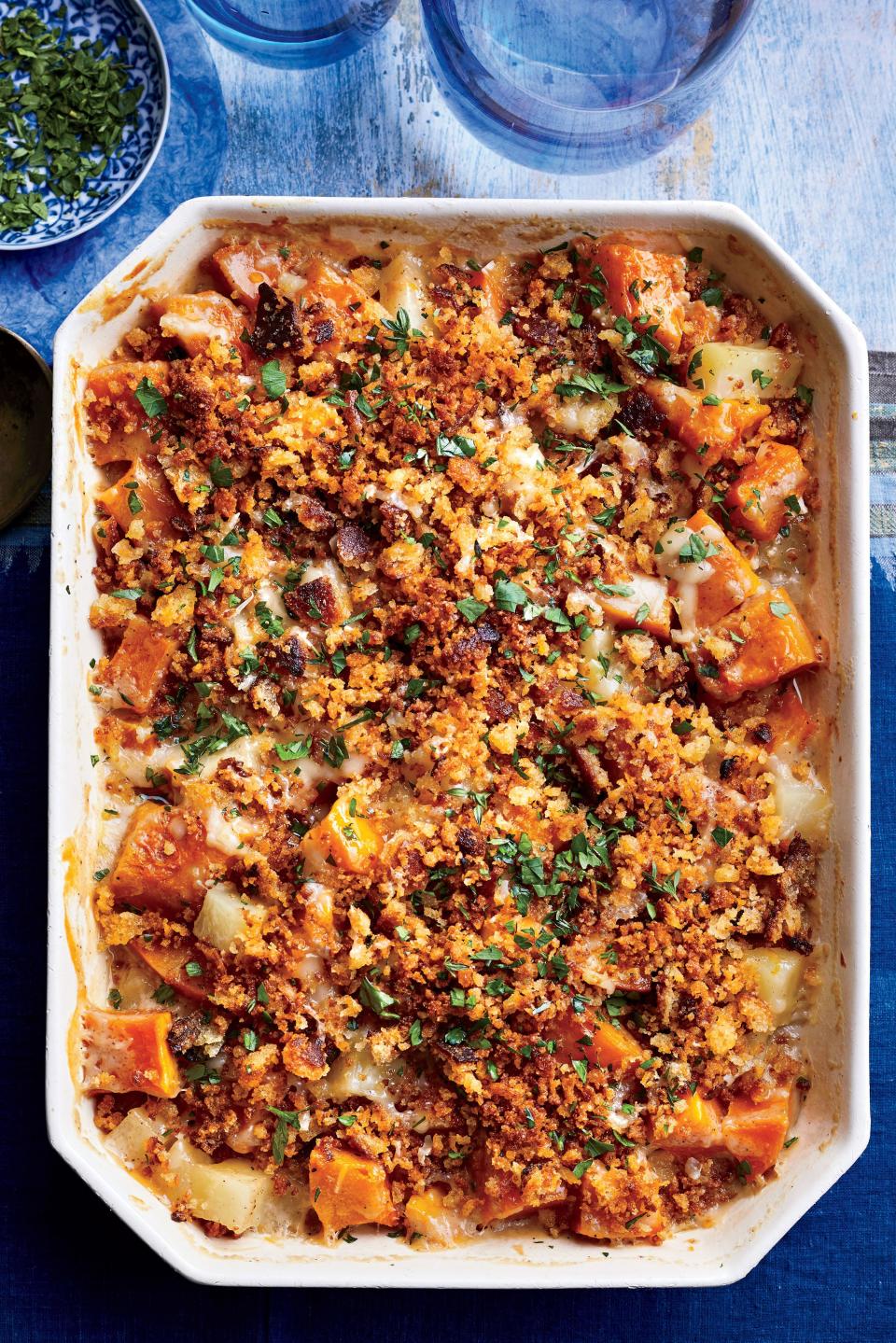 Pumpkin-and-Winter Squash Gratin