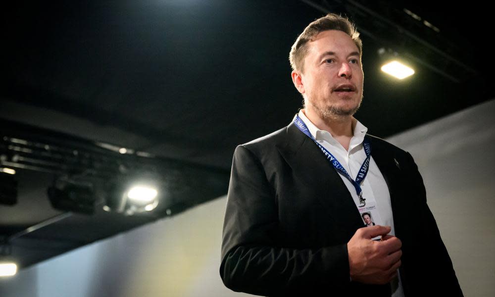 Elon Musk brought the glitz to the AI safety summit.