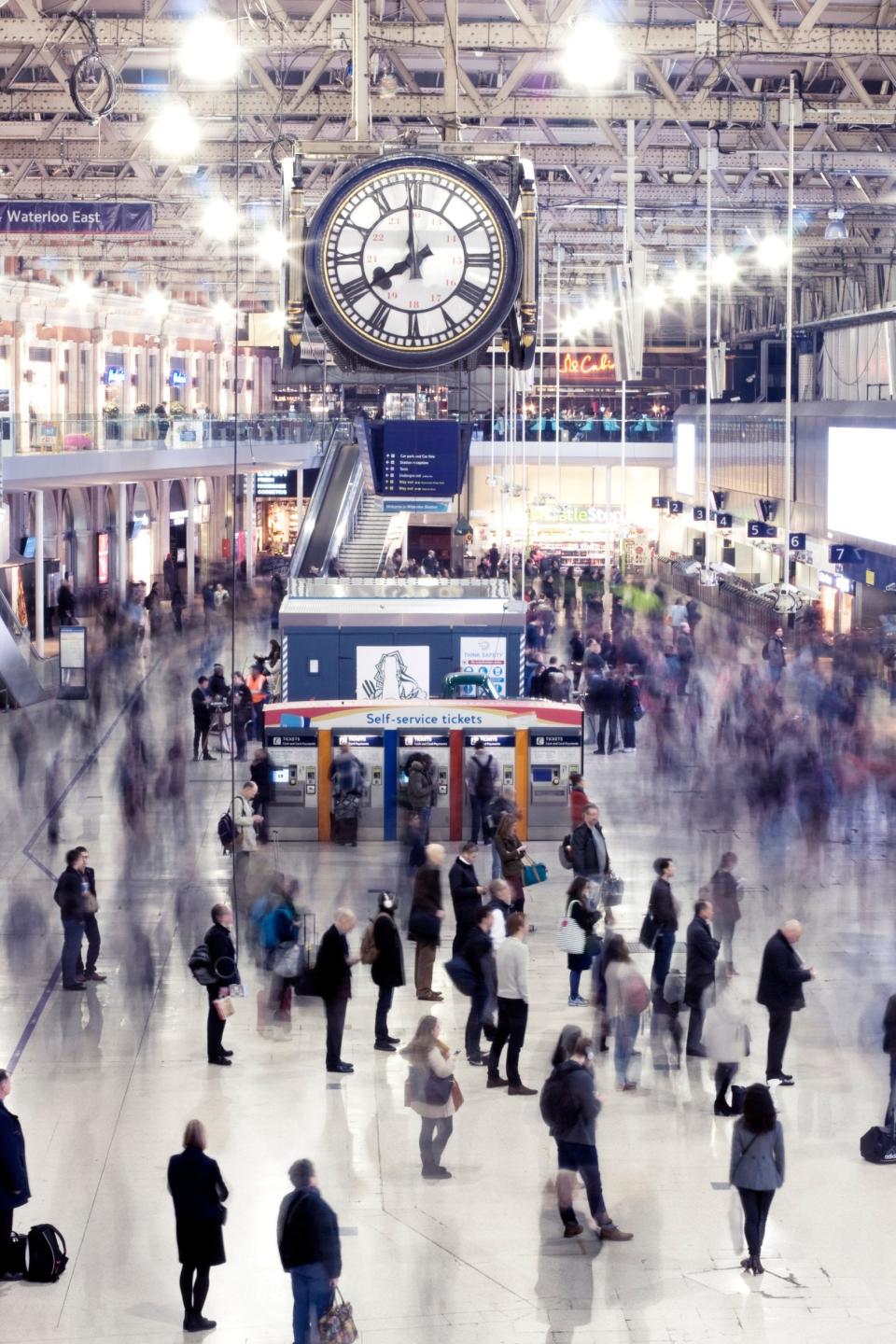 Manhunt after Tube passenger robbed and repeatedly punched at London's Waterloo station