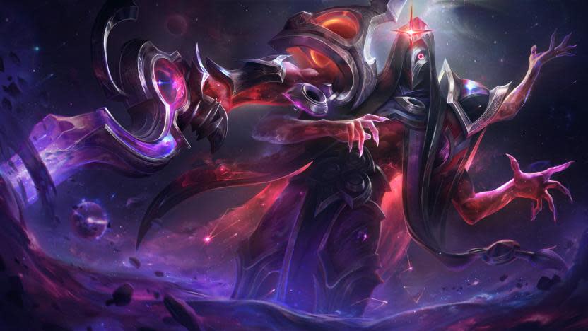 Jhin Oscuridad Cósmica Aniquiladora