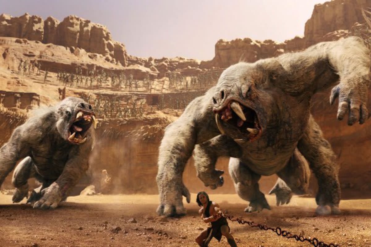 Taylor Kitsch in John Carter (Credit: Disney)