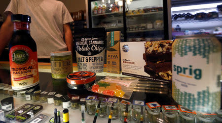 A variety of edibles is pictured at Los Angeles Patients & Caregivers Group medicinal marijuana dispensary in West Hollywood, California U.S., October 18, 2016. REUTERS/Mario Anzuoni