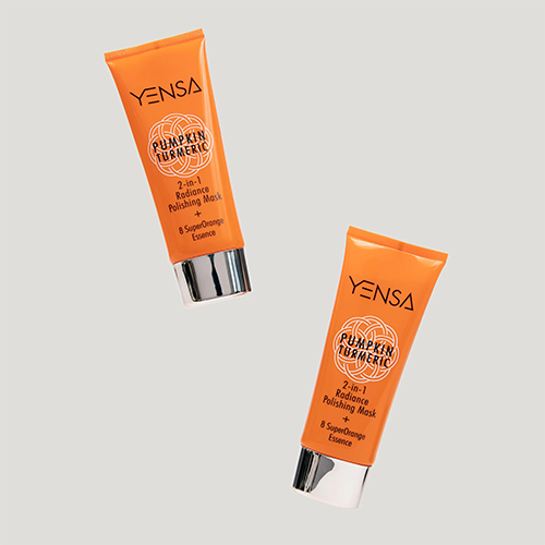 Yensa Beauty Pumpkin Turmeric 2-in-1 Radiance Polishing Mask