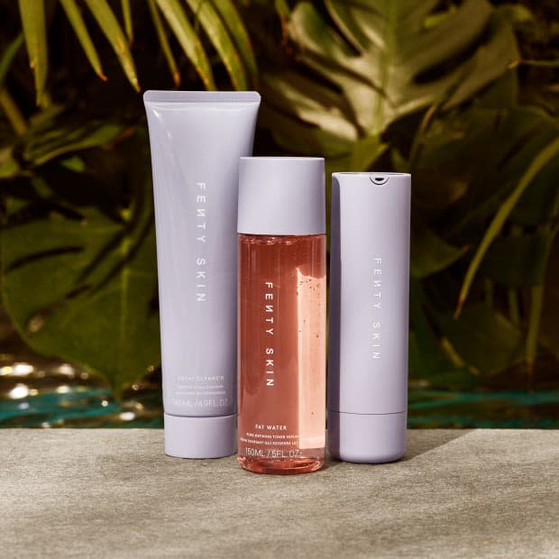 Fenty Skin Start'rs, $75 for the set, <a href="https://shop-links.co/1714201396116500690" rel="nofollow noopener" target="_blank" data-ylk="slk:available here;elm:context_link;itc:0;sec:content-canvas" class="link ">available here</a>.