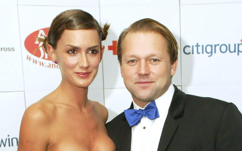 Mandatory Credit: Photo by John Alex Maguire/Shutterstock (560817y) David Ross, cheif exec of Carphone Warehouse, and wife Shelley 'The British Red Cross London Ball' at the room by the River, London, Britain - 17 Nov 2005 - John Alex Maguire/Shutterstock