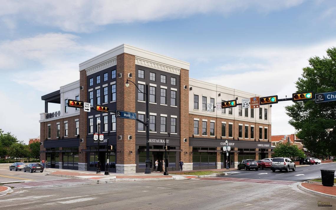 Nack Development has a project in Old Town Lewisville that is expected to open this spring, bringing new businesses to the downtown.