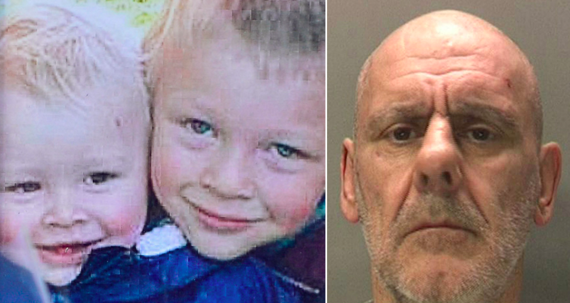 <em>Banned driver Robert Brown has had his jail sentence increased from nine years to 10-and-a-half years for killing two young brothers (SWNS/PA)</em>