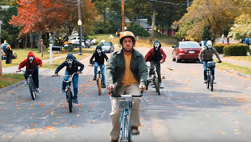 Adam Sandler in Hubie Halloween (Credit: Netflix)