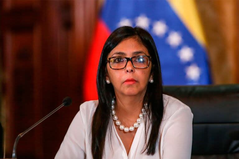 Delcy Rodríguez, la vicepresidenta de Maduro
