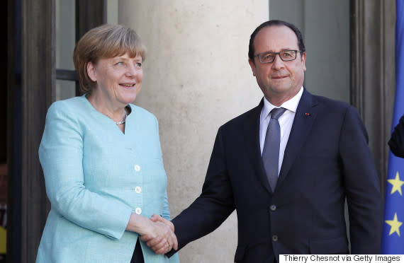 merkel hollande