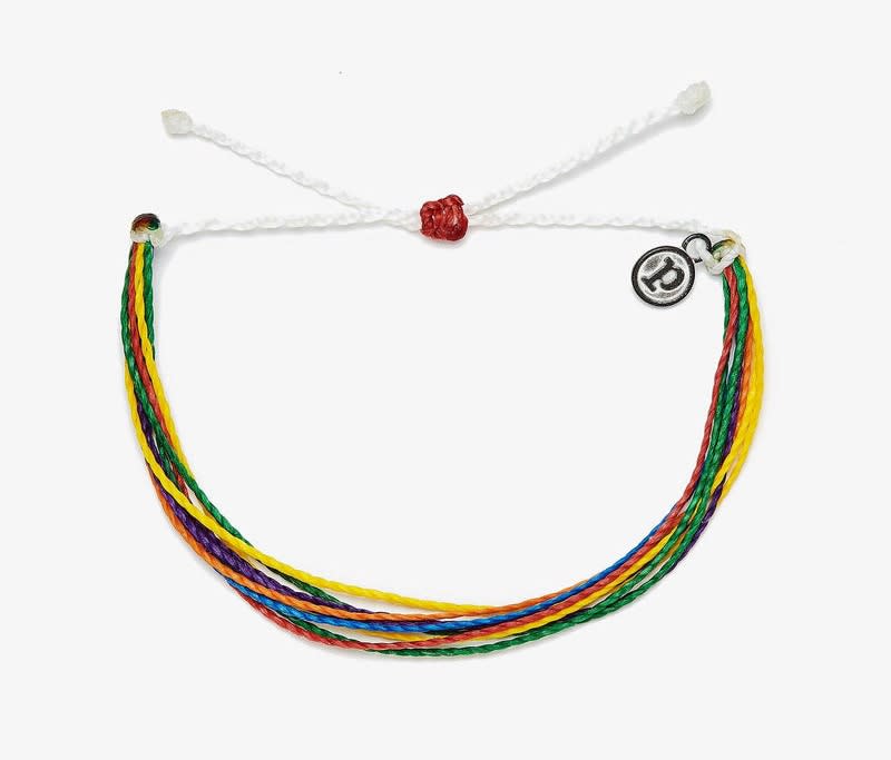 One of Pura Vida’s Pride 2022 bracelets. - Credit: Courtesy of Pura Vida