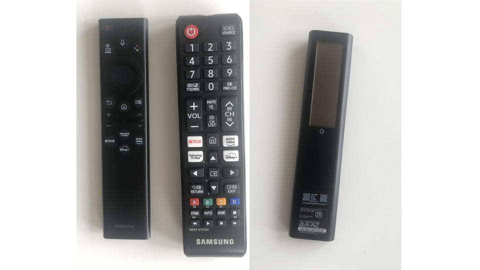 Samsung UE55BU8500 4K TV remote