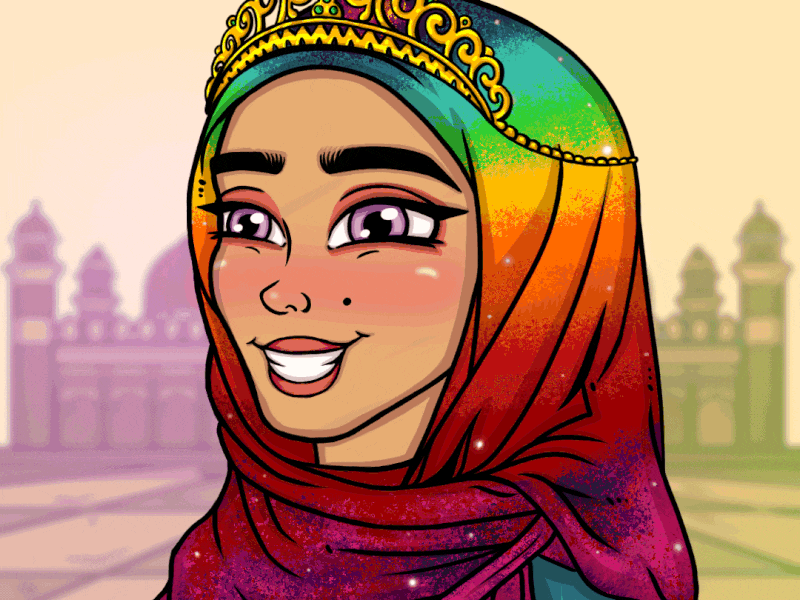 Hijabi Queen (courtesy Hijabi Queens project)