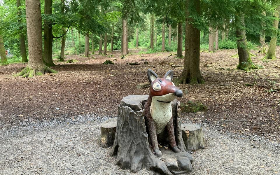 Fox on Gruffalo Trail at Alice Holt - Katherine Lawrey