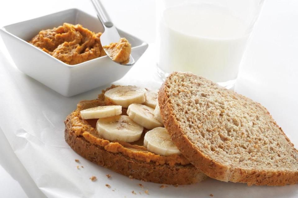 ‘Thank You Very Much’ Pumpkin Peanut Butter Sandwich